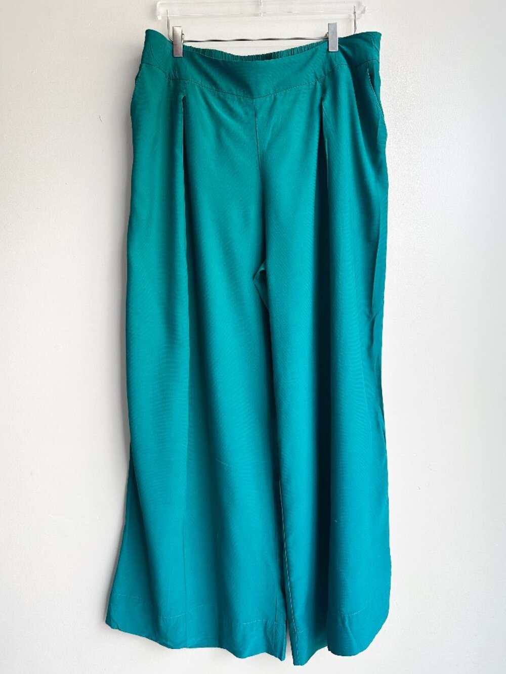 A New Day, Target Style, Pleated Wide Leg Pants, Teal,
